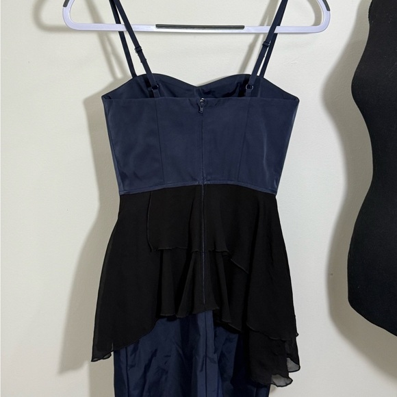 H&M Navy and Black Mini Dress - Picture 3 of 3